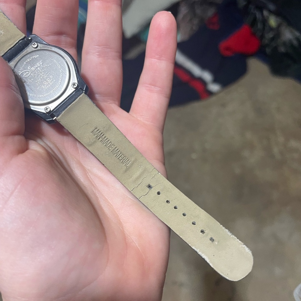 Disney Mickey Mouse Wrist Watch MUOO81 by SII Marketing (Seiko) Untested C103 - Picture 7 of 7